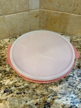 Vintage Tupperware Microwave Reheatable 3 Piece Set